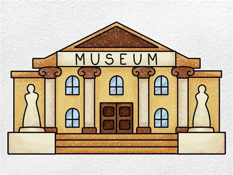 How To Draw A Museu