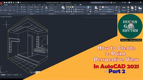 How To Draw A Perspective Drawing In Autocad Design Talk