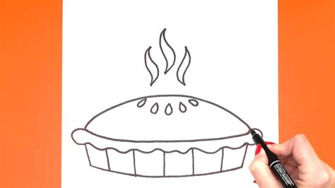 How To Draw A Pie Easy