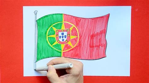 How To Draw A Portugal Flag