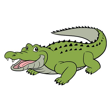 How To Draw A Realistic Alligator