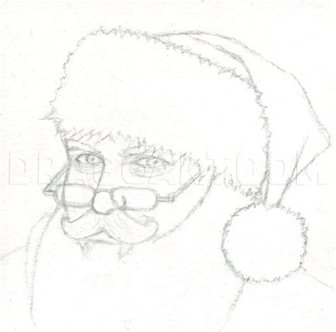How To Draw A Realistic Santa At Drawing Tutorials Vrogue