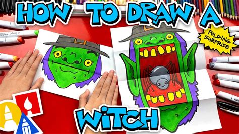 How To Draw A Scary Witc