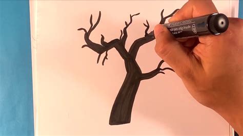 How To Draw A Spooky Tree Step 1 Guided Drawing Drawi vrogue.co