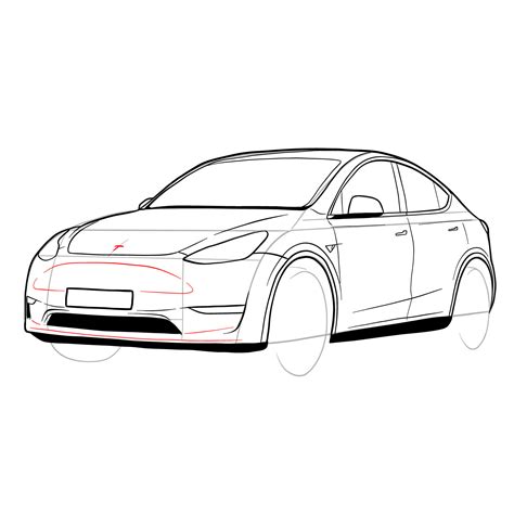 How To Draw A Tesla at How To Draw