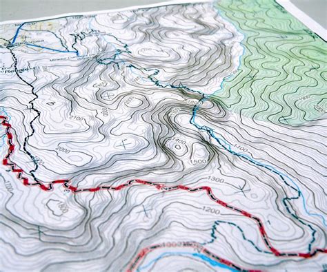 How To Draw A Topographic Map Maping Resources