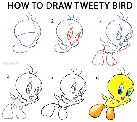 How To Draw A Tweety