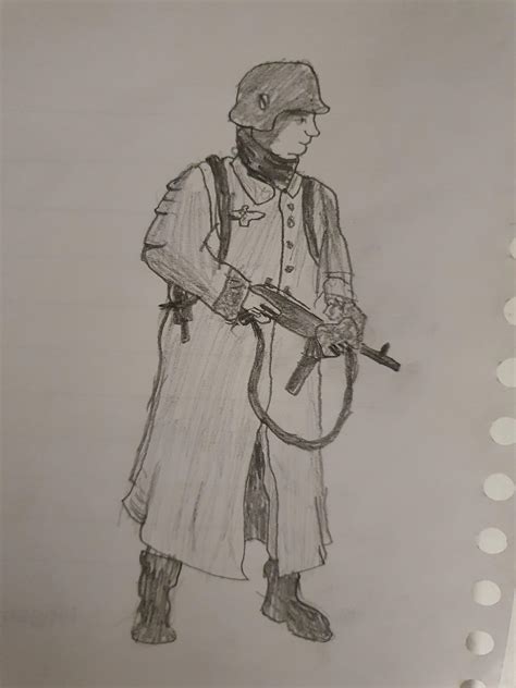 How To Draw A Ww2 German Soldier at How To Draw