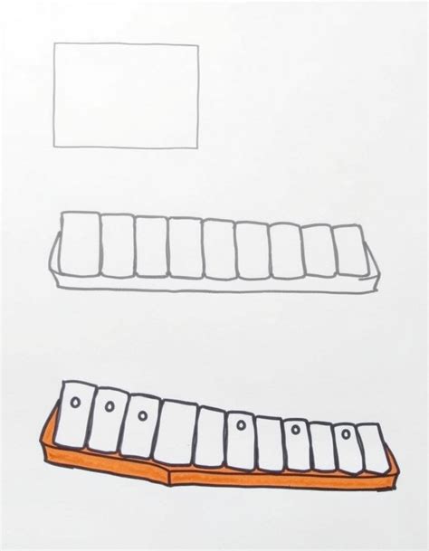 How To Draw A Xylophone at How To Draw