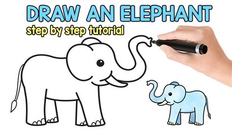 How To Draw An Elephant YouTube
