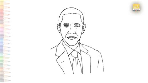 How To Draw Barack Obama