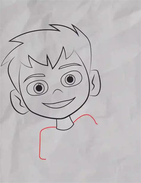 How To Draw Ben 10 Step By Step Storiespub