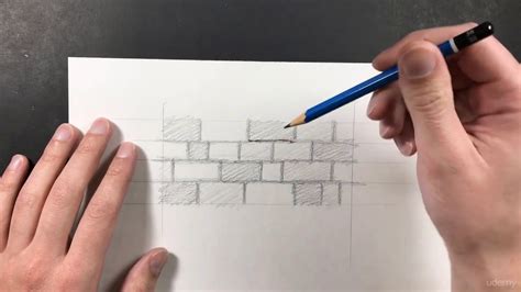 How To Draw Brick Texture
