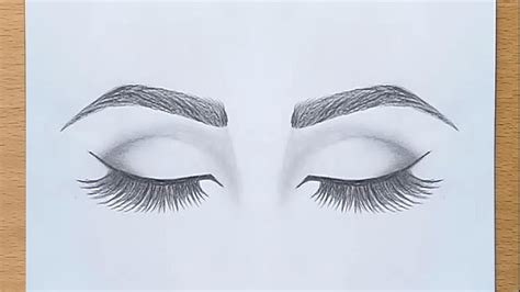 How To Draw Closed Eye