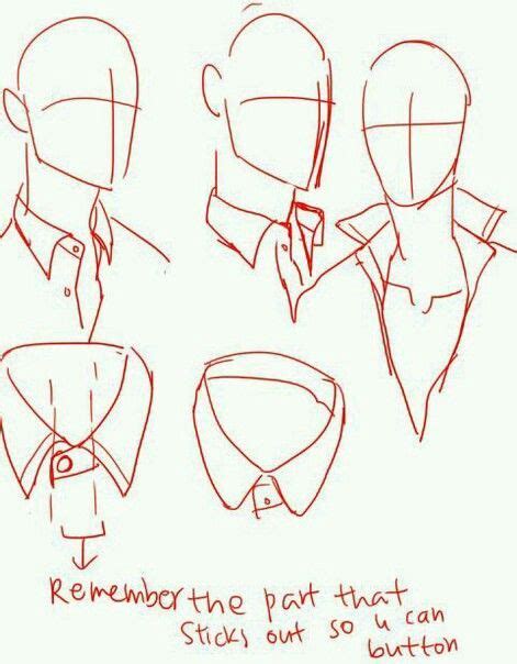 How To Draw Collared Shirts howtojkl
