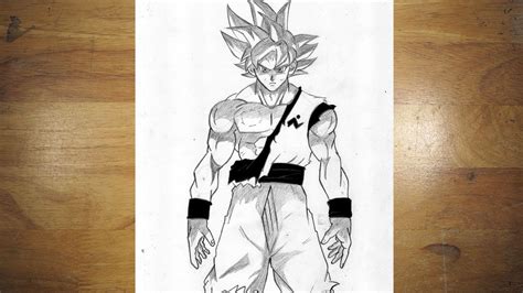 How To Draw Goku Ultra Instinct Really Easy Drawing Tutorial vlr.eng.br