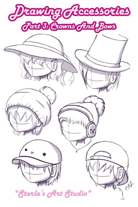 How To Draw Hats On Heads