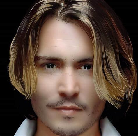 How To Draw Johnny Depp Easy Tutorial, 6 Steps Toons Mag