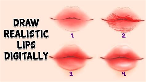 How To Draw Lips On Procreate Step By Step