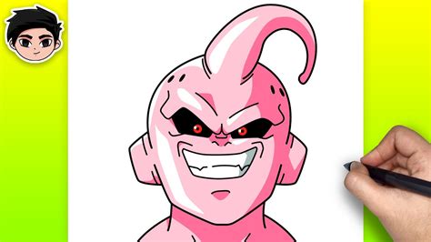 How To Draw Majin BUU! Step By Step Tutorial! YouTube