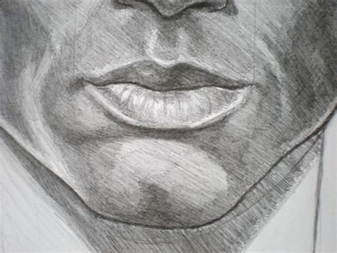 How To Draw Masculine Lips