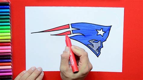 How To Draw New England Patriots Logo