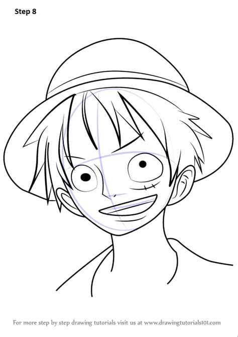 How To Draw One Piece Luffy