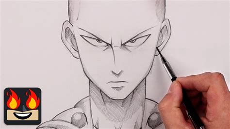 How To Draw One Punch Man at Drawing Tutorials
