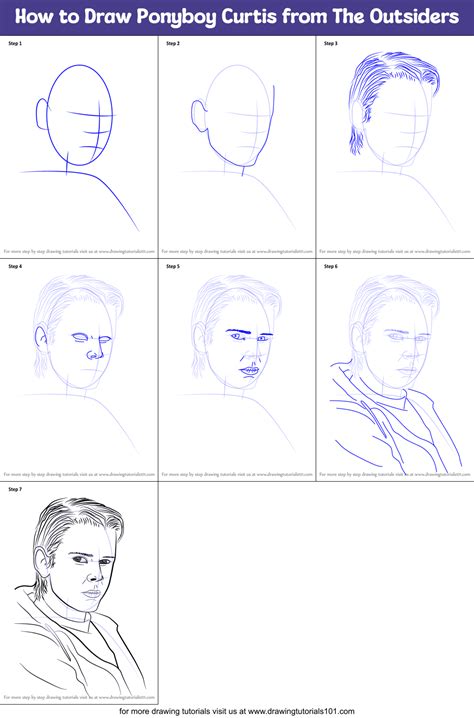 How To Draw Ponyboy Curtis Step By Step at Drawing Tutorials