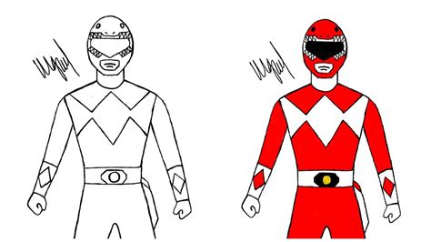 How To Draw Power Ranger