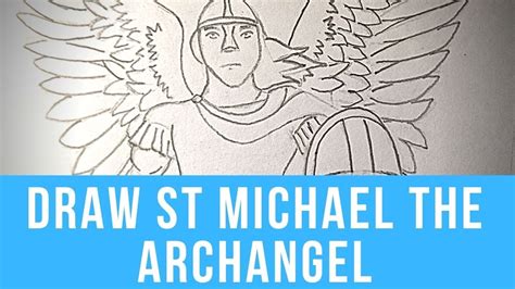 How To Draw Saint Michael The Archange