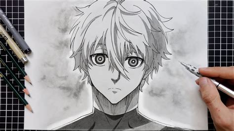 How To Draw Seishiro Nagi Blue Lock Easy Drawing Step By Step Images