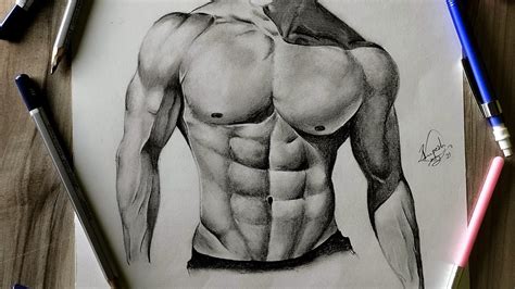 How To Draw Six Pack AbsTutorial YouTube