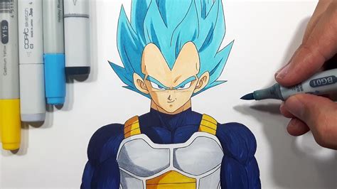 How To Draw Super Vegeta! Step By Step Tutorial YouTube