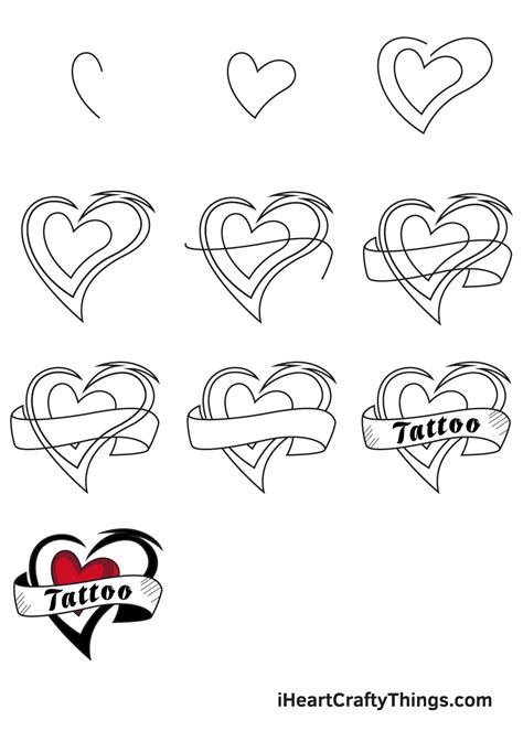 How To Draw Tattoos Step By Step at Drawing Tutorials