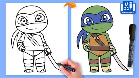 How To Draw Tmnt Characters at How To Draw
