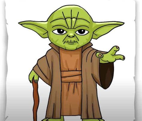 How To Draw Yoda Easy