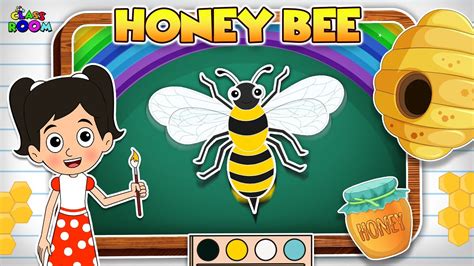 How To Draw a Bee DIY Bee The Bees Go Buzzing - YouTube