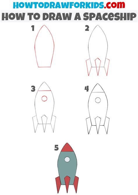 How To Draw a Spaceship Archives How to Draw