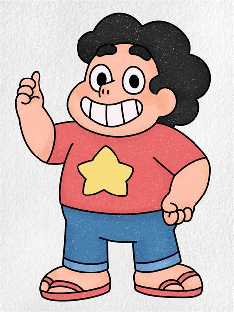 How To Draw from Steven Universe Draw Central Steven