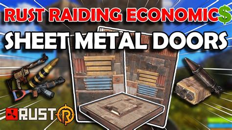How To Eco Raid Sheet Metal Doors Rust YouTube