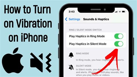 How To Enable Vibration On iPhone YouTube