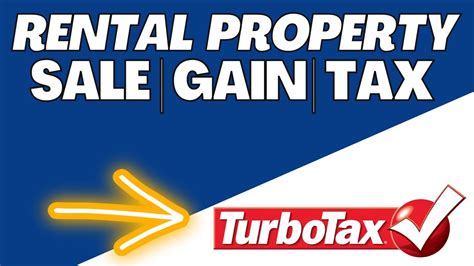 How To Enter Sale Of Rental Property In TurboTaxOnline