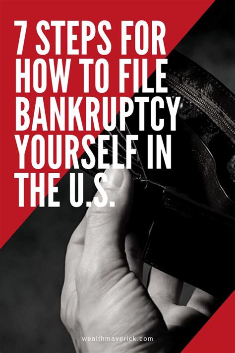 How To File Bankruptcy In Yourself