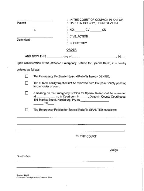 How To File For Emergency Custody In Pa How to File For Emergency