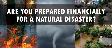 How To Financially Prepare And Recover From A Natural Disaster 