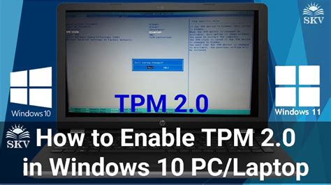 How To Find And Install Tpm 2 0 Module On Windows Pc