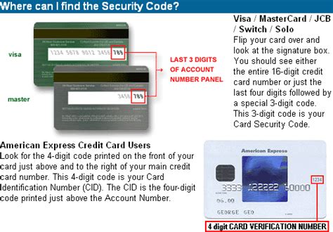 How To Find Credit Card Security Code Online