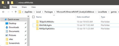 How To Find Minecraft Windows 10 Edition Save Location Folder