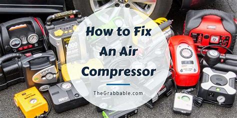 How To Fix An Air Compressor SOLVED!